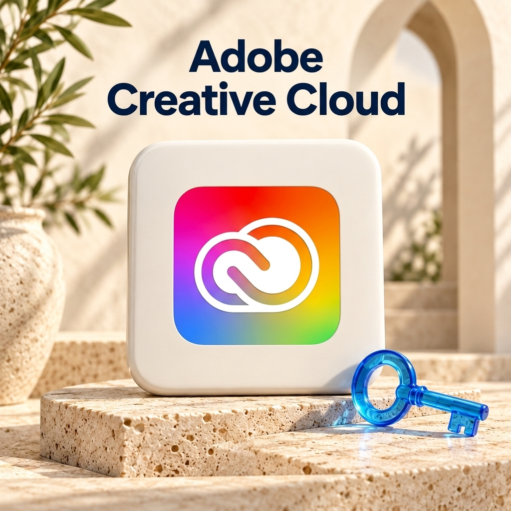 اشتراک Adobe Creative Cloud All Apps — حساب آماده و رسمی