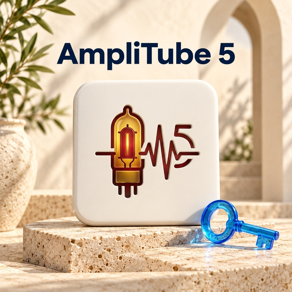 کلید لایسنس رسمی IK Multimedia AmpliTube 5 SE — شبیه‌ساز امپ و افکت گیتار