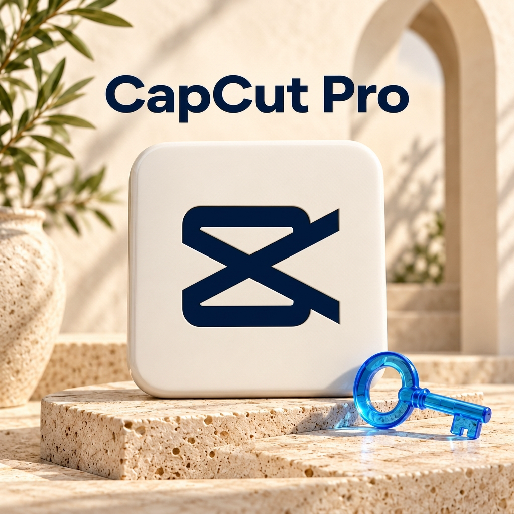 اشتراک CapCut Pro — حساب آماده ۷ روزه و ۱ ماهه