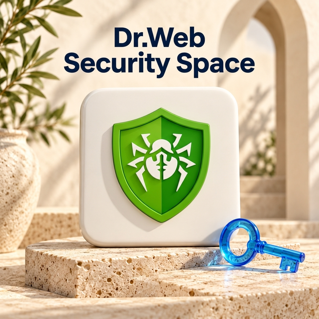لایسنس رسمی Dr.Web Security Space — آنتی‌ویروس و امنیت کامل ویندوز