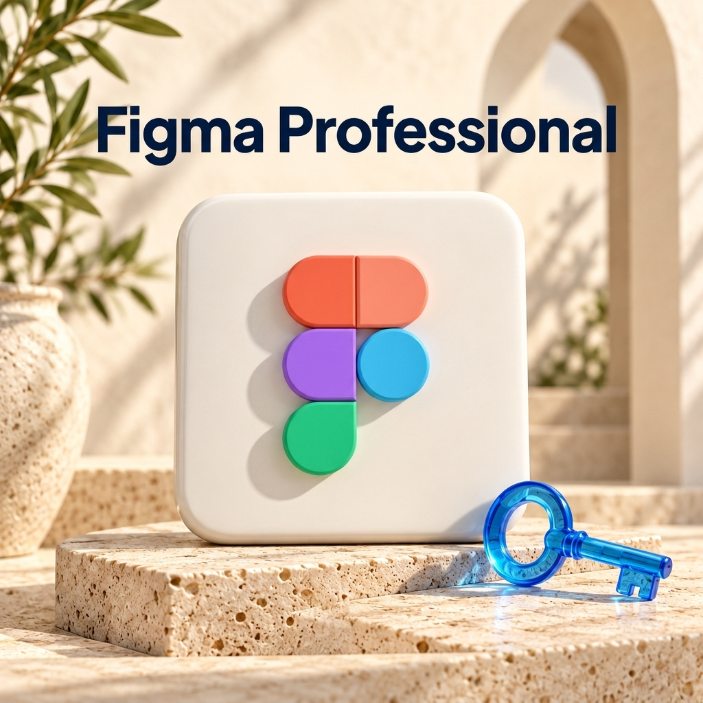 اشتراک Figma Professional — طراحی رابط و تجربه کاربری (۶ ماهه)