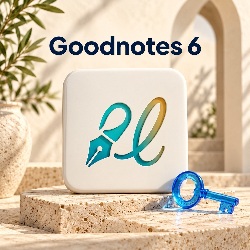 اشتراک سالانه Goodnotes Pro — اپ استور (iPhone و iPad)
