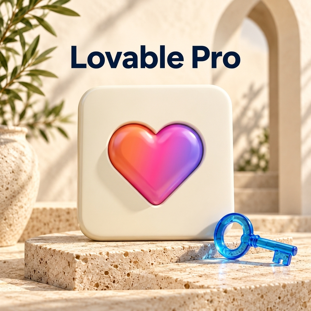 اشتراک Lovable Pro — ساخت اپلیکیشن و وب‌سایت با هوش مصنوعی