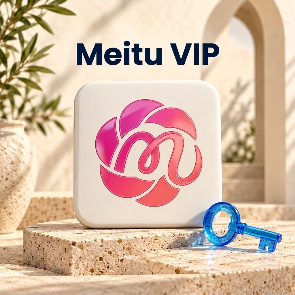 اشتراک Meitu SVIP — ویرایش عکس، ویدیو و انیمه با هوش مصنوعی (۱ ماهه)