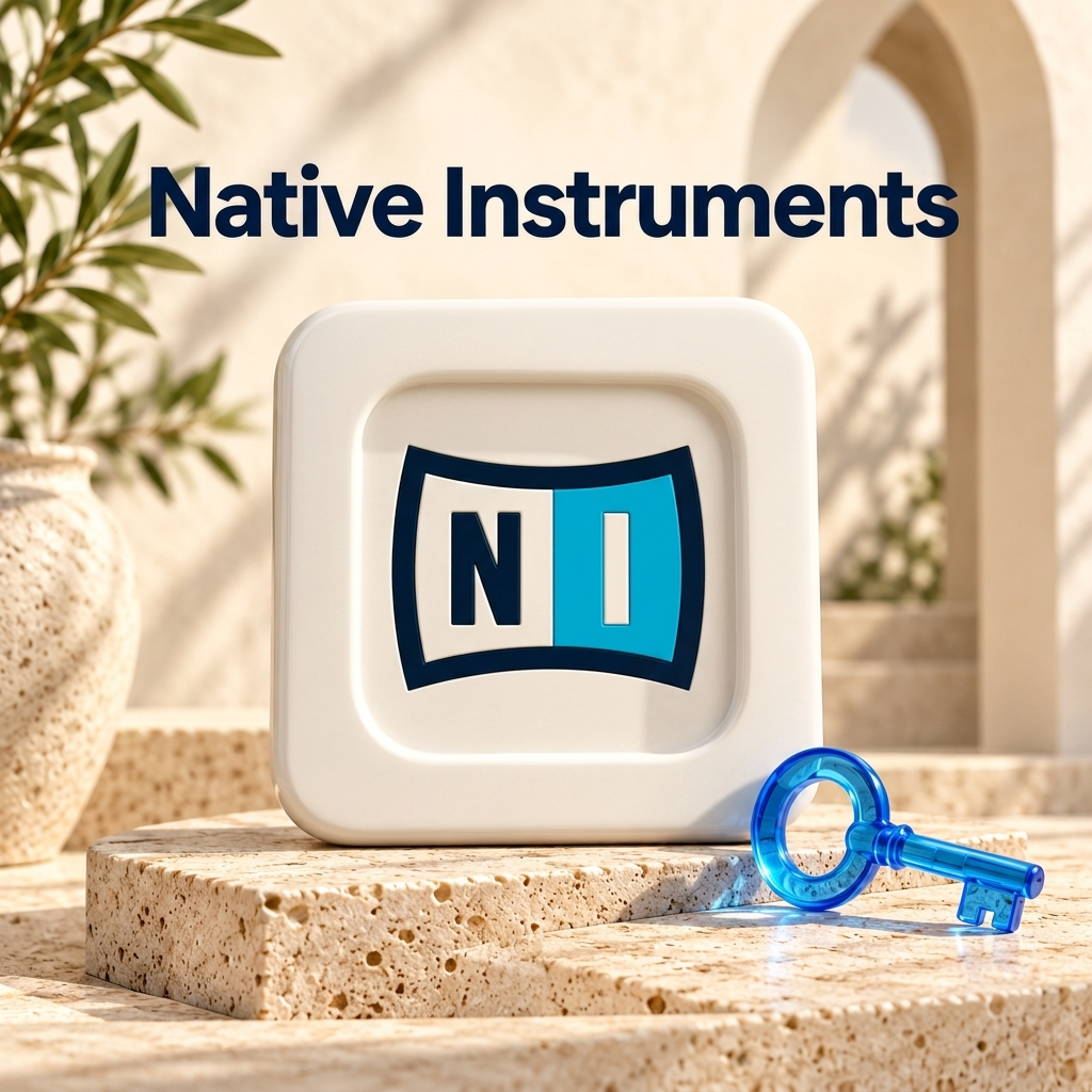کلید لایسنس رسمی Native Instruments Komplete 15 Select — مجموعه ساز و افکت