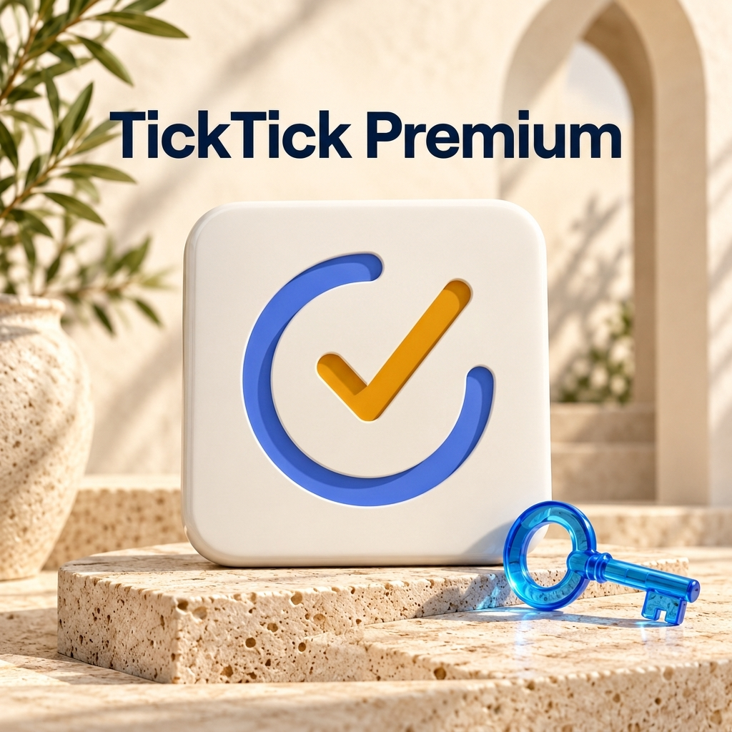 اشتراک TickTick Premium — مدیریت حرفه‌ای کارها، تقویم و عادت‌ها