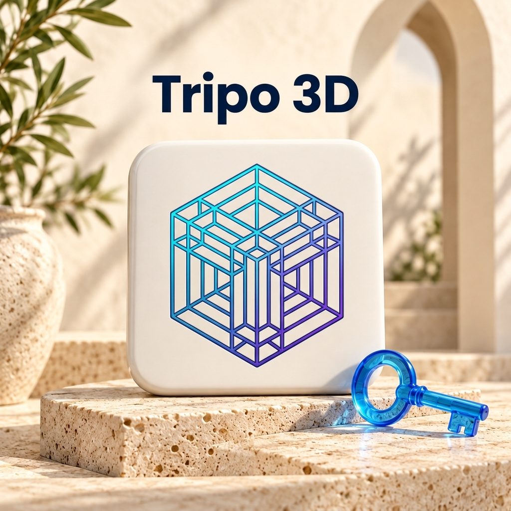 اشتراک Tripo 3D AI — ساخت مدل‌های سه‌بعدی از متن و تصویر با هوش مصنوعی