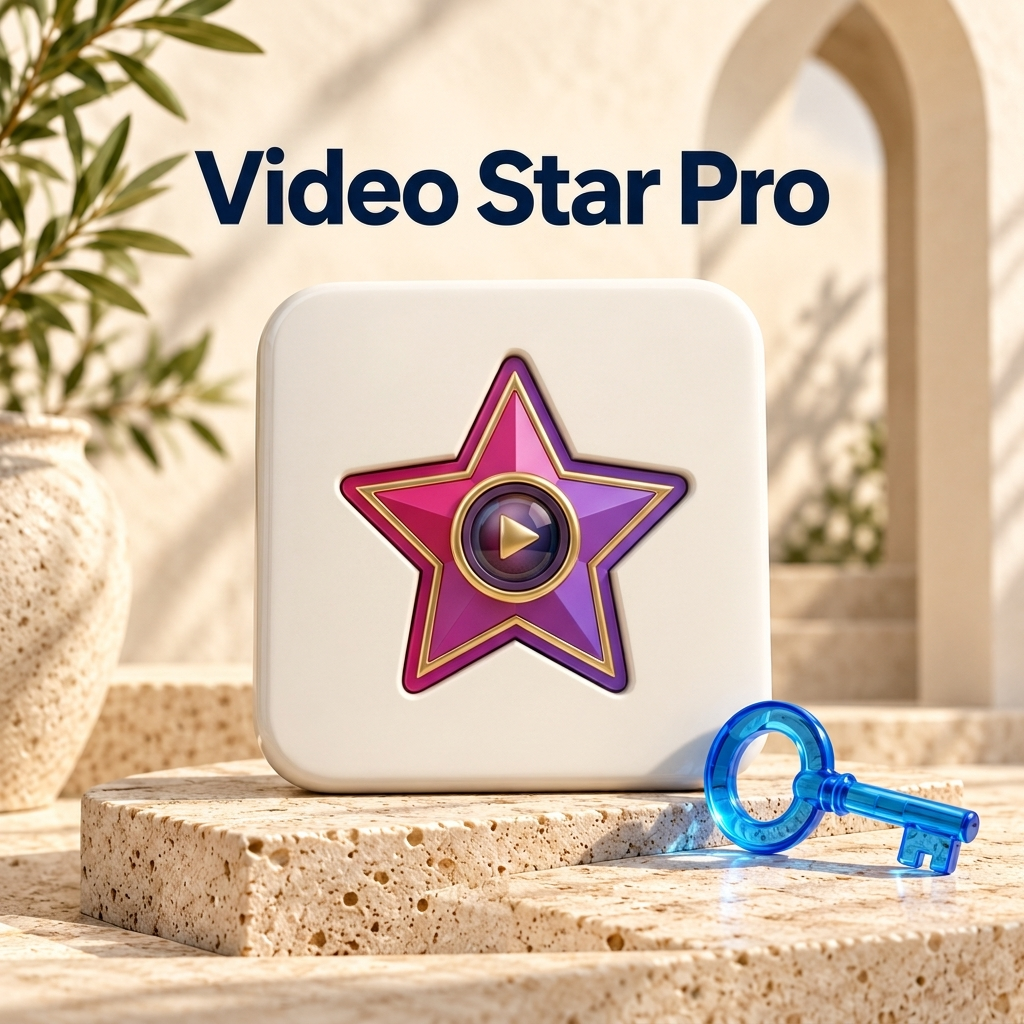 اشتراک Video Star Pro — کد هدیه ویرایش موزیک‌ویدیو برای آیفون و آیپد