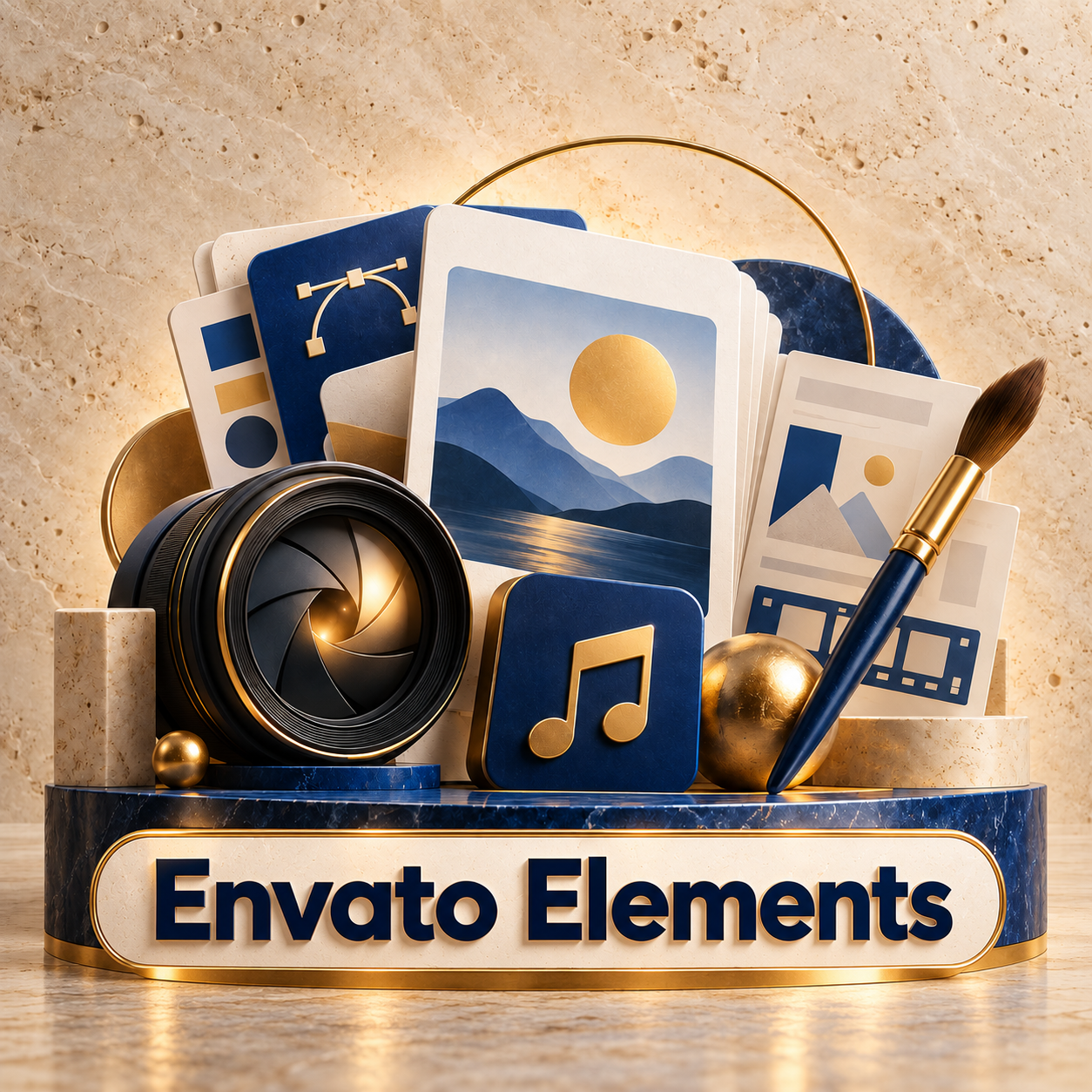 اشتراک Envato Elements (دانلود نامحدود گرافیک و قالب)
