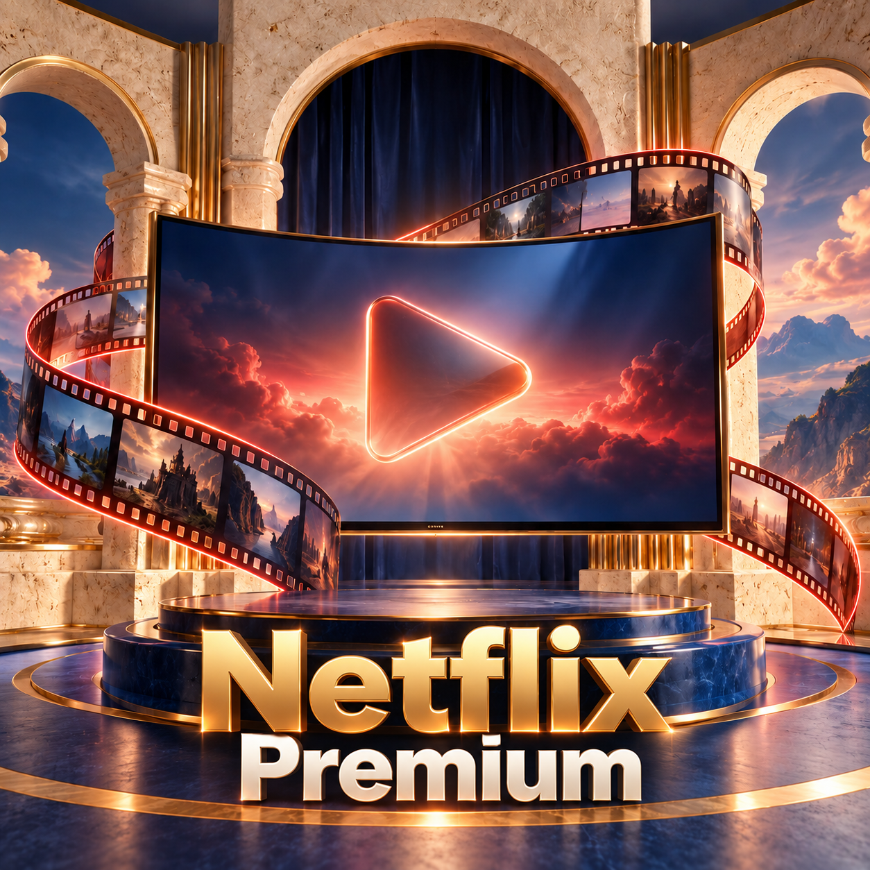 اکانت Netflix 4K Ultra HD (پروفایل اختصاصی)